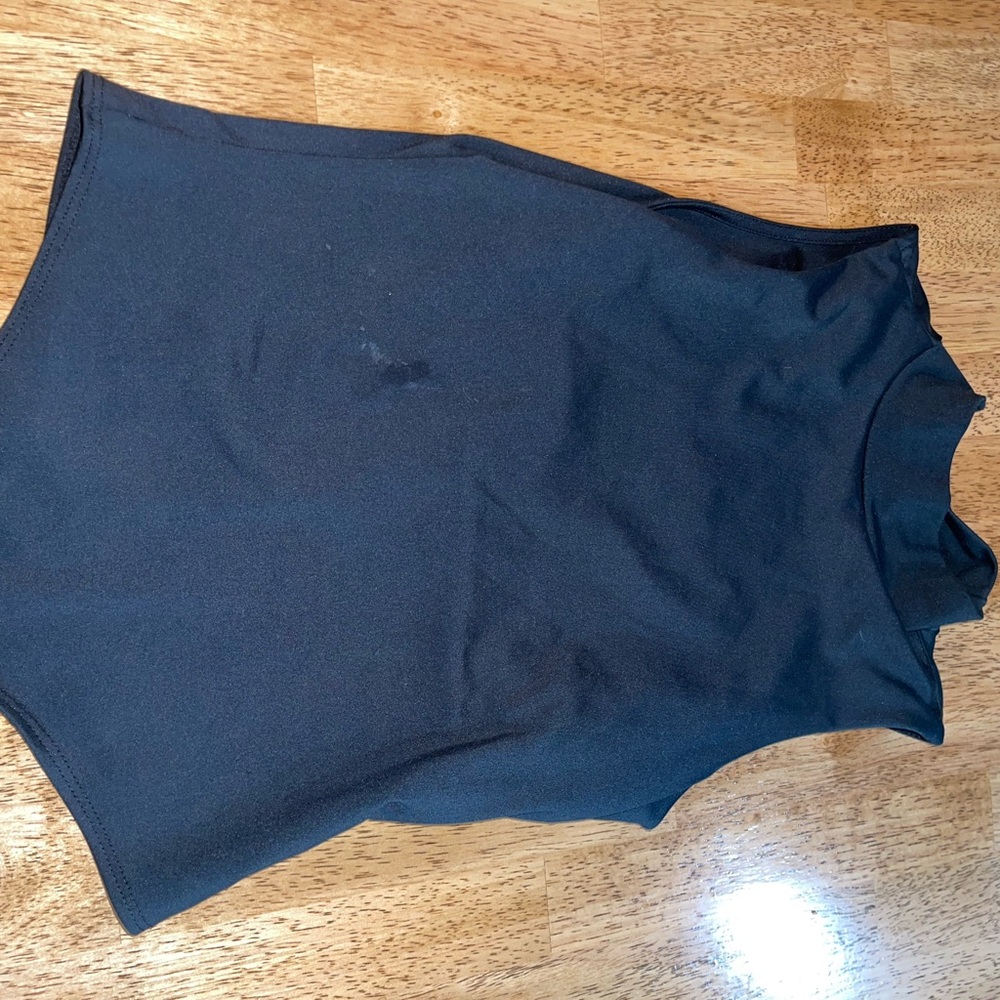 Women's Black Turtleneck Body Suit